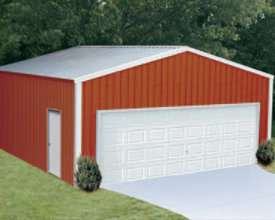 REd Barn Steel Structure